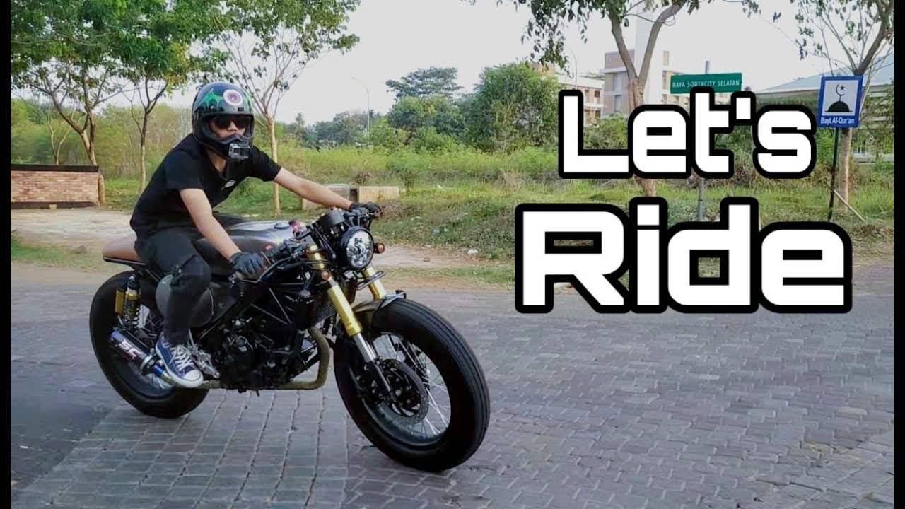 MotoVlog - Test Ride Honda CBR 250R Caferacer #Alvlog63