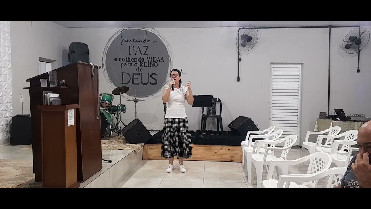 5 dia da campanha nossa irmã Luciana louvando a Deus 