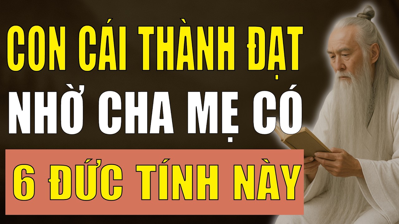 Cổ Nhân Tiết Lộ: Cha Mẹ Có 6 Đức Tính Này Con Cái Cực Kỳ Thành Đạt.