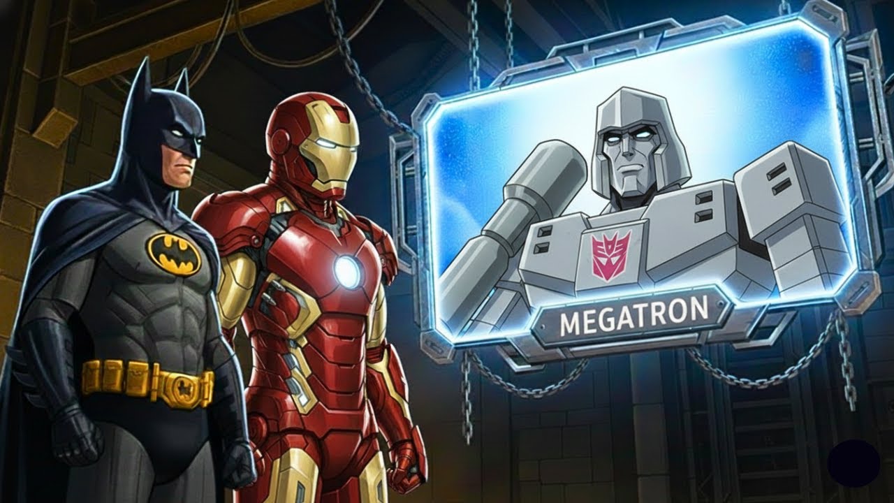Batman and Iron Man Discuss 'CONTINGENCY PLAN for MEGATRON'