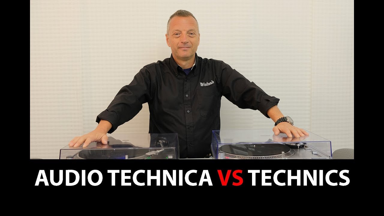 AUDIO TECHNICA AT120 USB vs TECHNICS SL1210 MK2