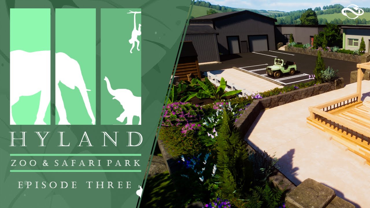 Planet Zoo | Staff Hub and Services Speed Build | Zoo Planning | Hyland Zoo | Ep.3