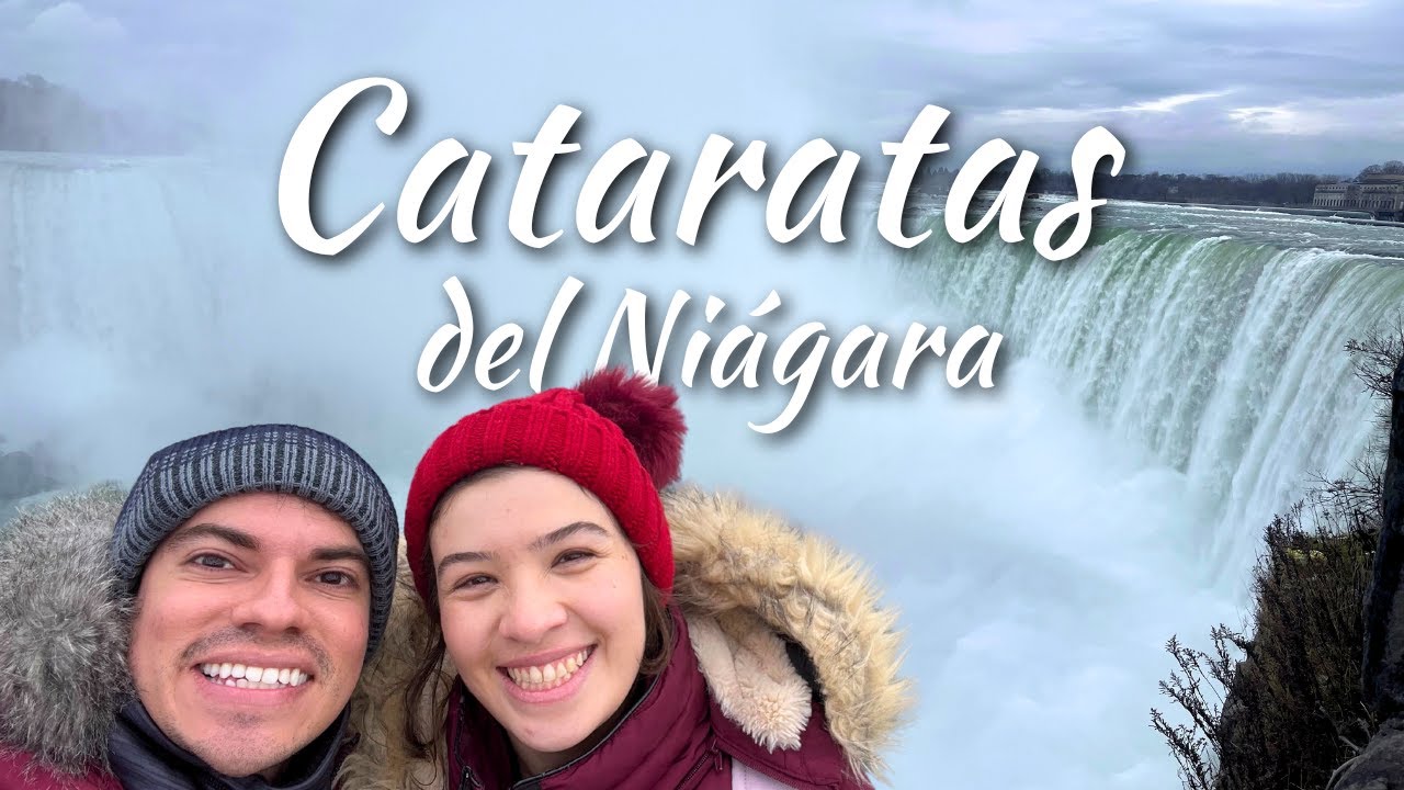 Conocimos una de las MARAVILLAS DEL MUNDO | Cataratas del Niágara en Diciembre | Día #5 en Toronto