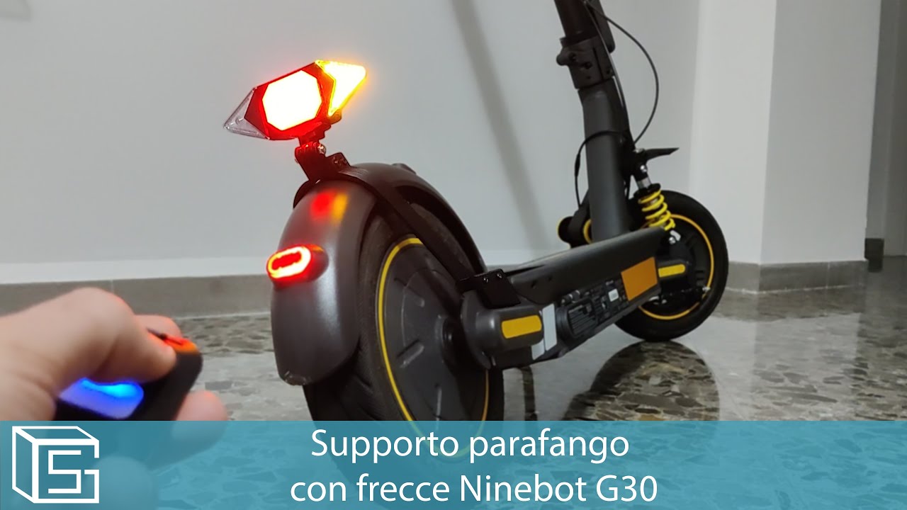 Supporto parafango con frecce Ninebot G30