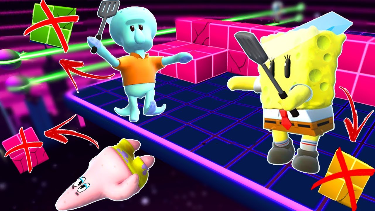 BOB ESPONJA PROIBIDO TOCA NA COR NO BLOCK DASH LENDARIO STUMBLE GUYS | PATRICK E LULA MOLUSCO