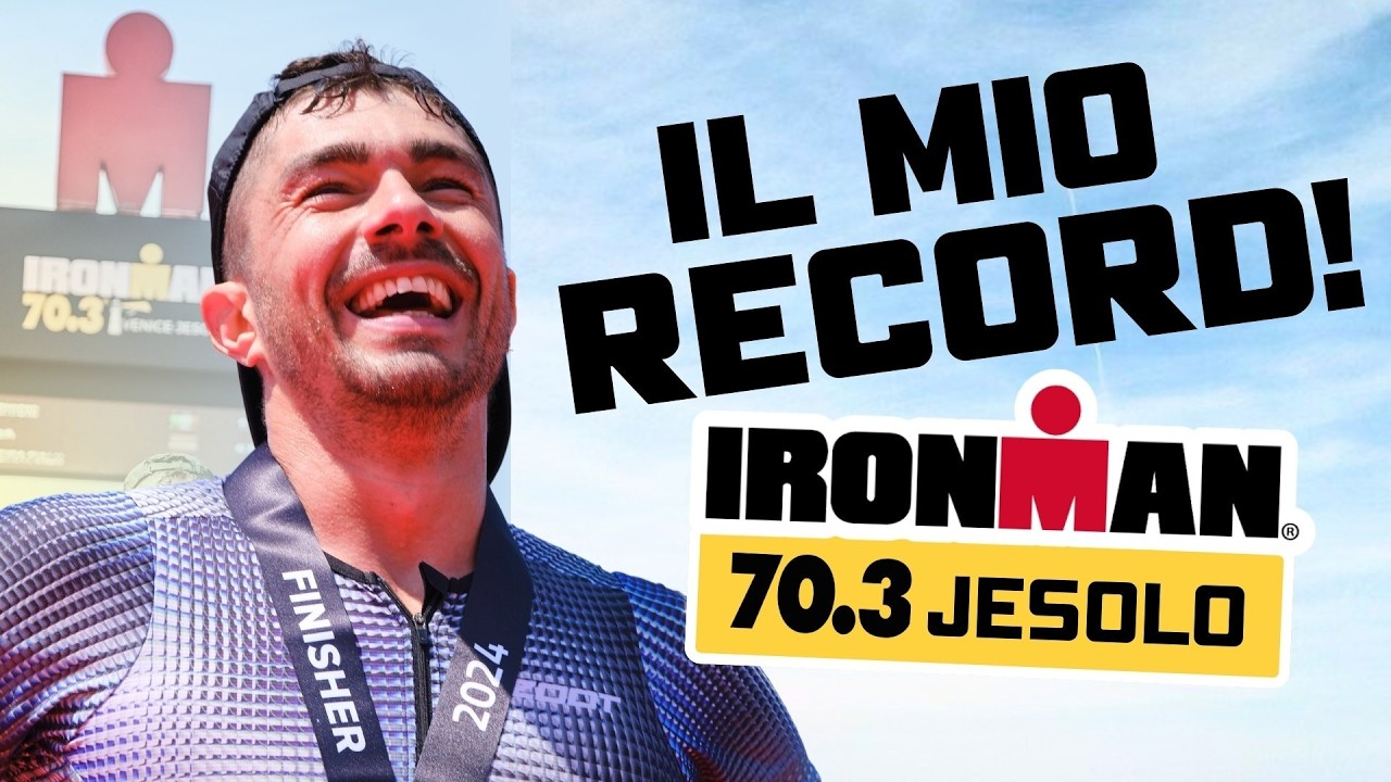 Il mio nuovo RECORD! IRONMAN 70.3 Jesolo 2024