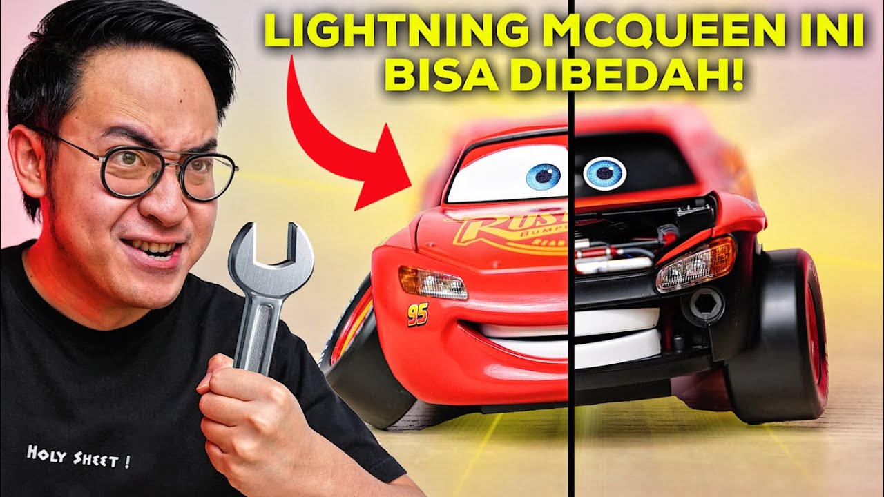 LIGHTNING MCQUEEN DENGAN DETAIL TERGILA YANG PERNAH ADA! BISA DIPRETELIN!