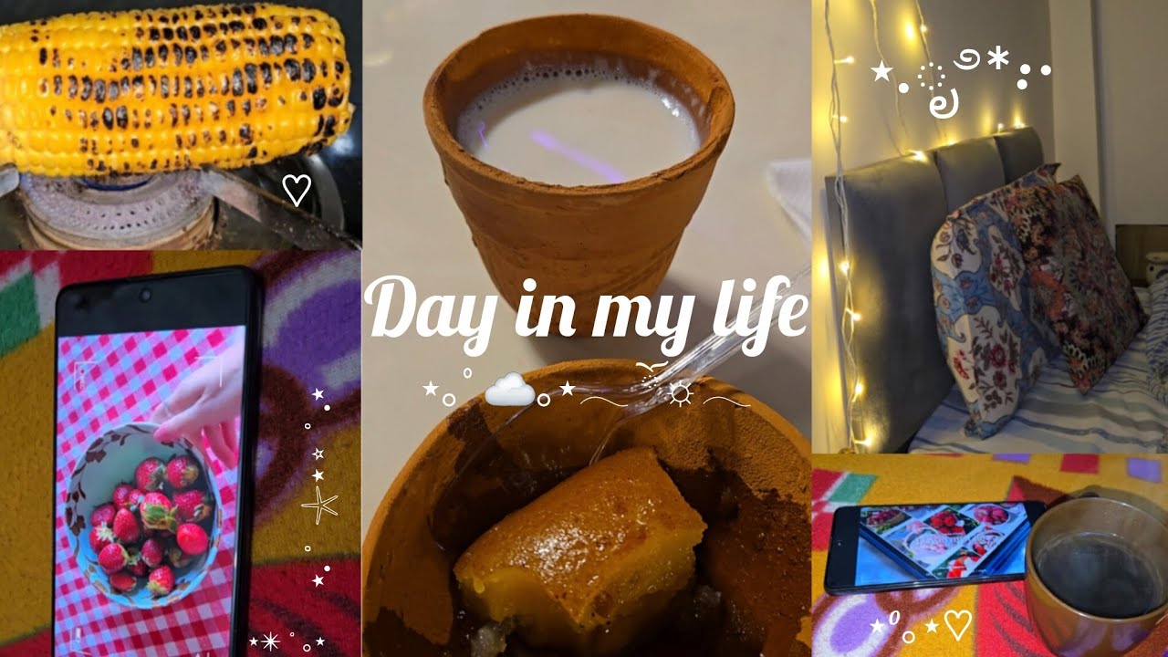 Day in my life ♡ | Aesthetic Vlog Indian ⋆˙⟡ | Unboxing, reading 🌹🌼🍒 #minivlog #food #explore