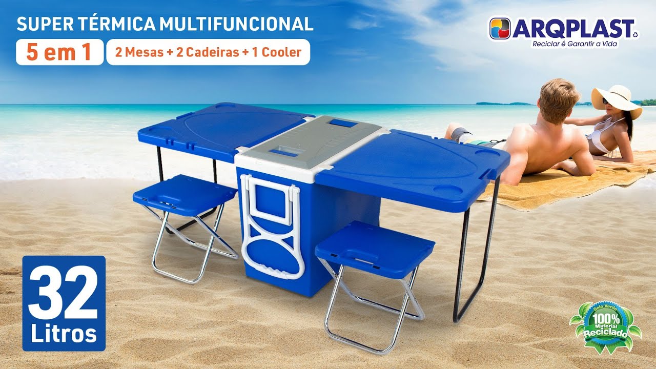 Super Térmica Multifuncional 5 em 1 - 32 Litros ARQPLAST