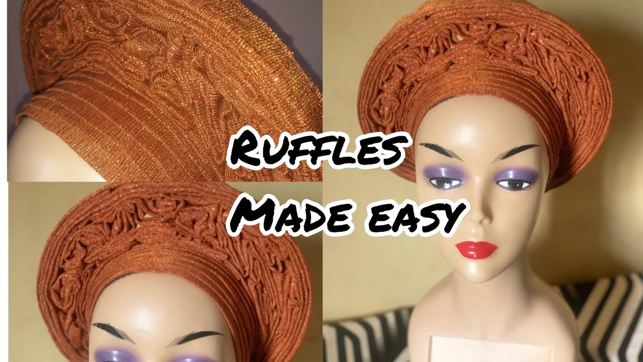 How to make ruffles Autogele