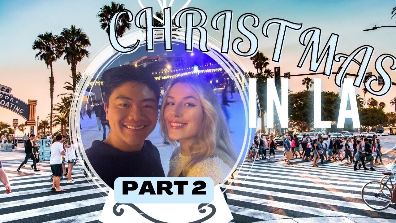 EURASIAN COUPLE IN LOS ANGELES - Christmas edition