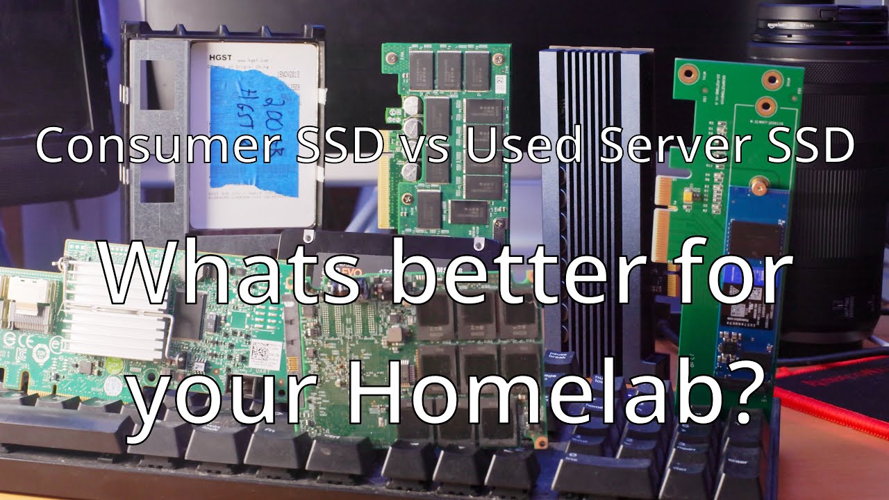 Стоит ли использовать серверные SSD-накопители для домашней лаборатории? Сравнение потребительски...