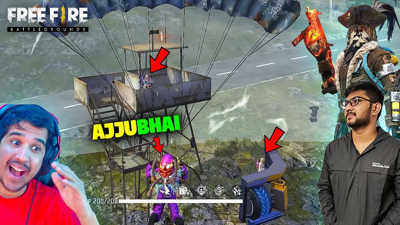 AJJUBHAI AND @Munnabhaigaming LAST ZONE OP GAMEPLAY WITH @DesiGamers_ - FREE FIRE HIGHLIGHTS