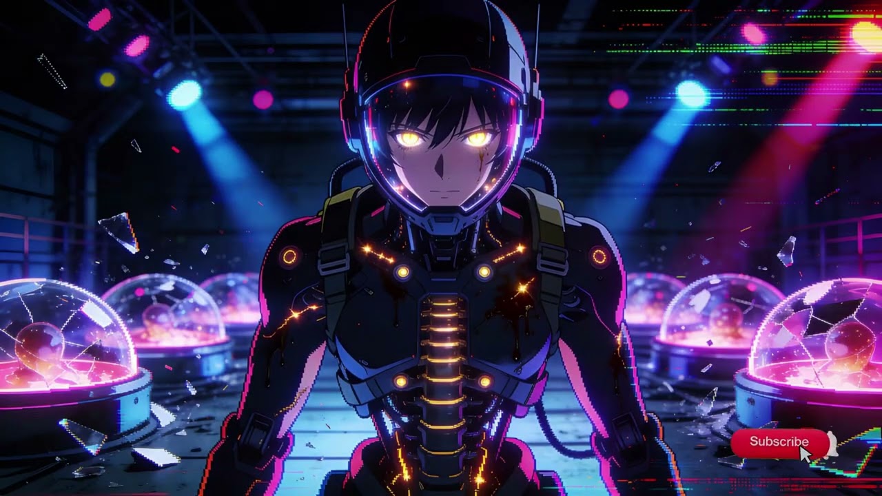 Synthwave Cyberpunk Mix | Darksynth for Deep Work | Mech Pilot 2573