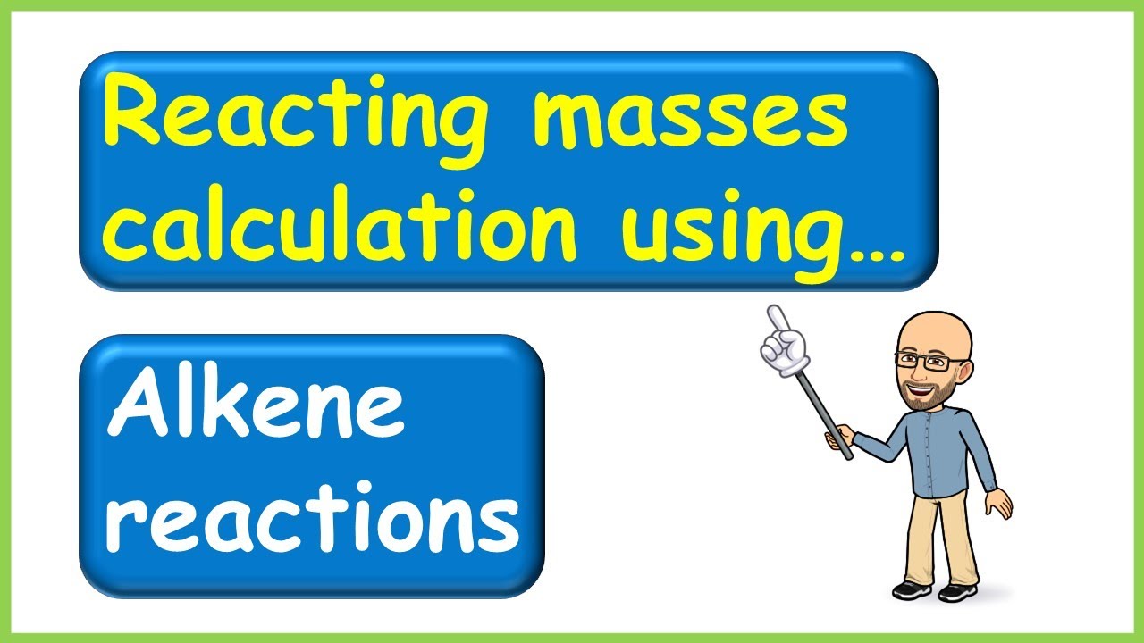 Calculations in organic chemistry - exam Q walkthrough (A Level AQA, OCR and Edexcel)