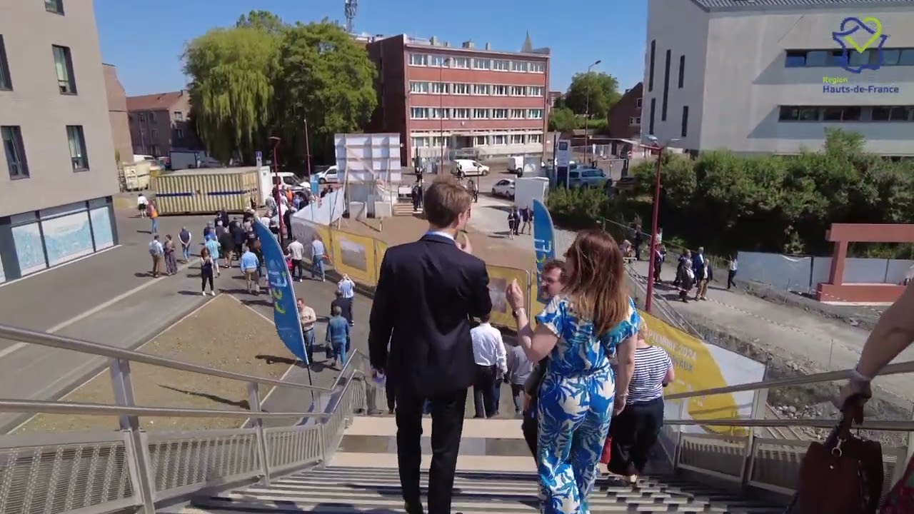 La gare d&rsquo;Hazebrouck se dote d&rsquo;une passerelle plus moderne