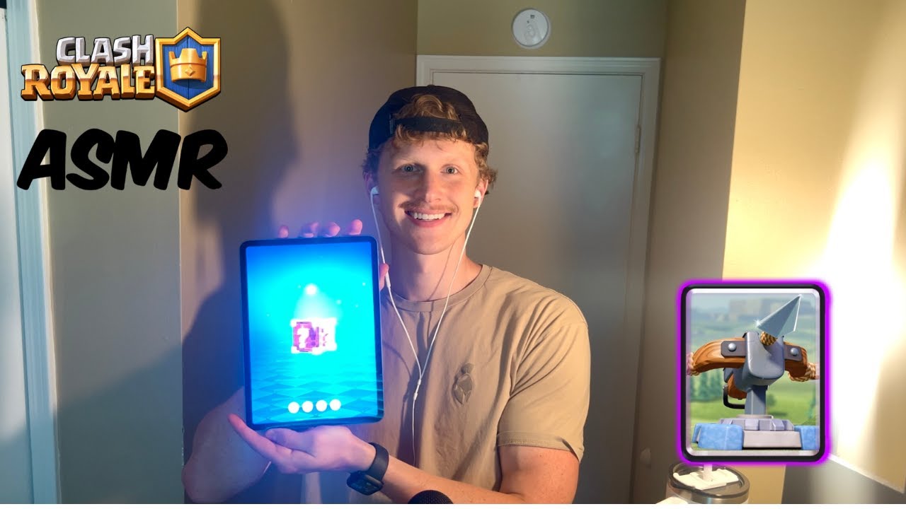 ASMR Clash Royal Gameplay | iPad Tapping