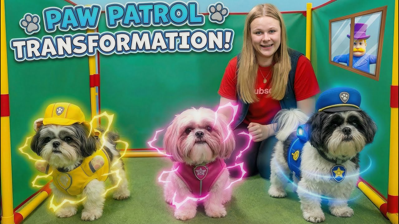 Assistant Finds her Dogs after Humdinger Turns Them into Paw Patrol!