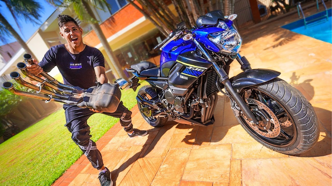 AGORA MINHA NOVA XJ6 ESTA S&Oacute; O CANO !