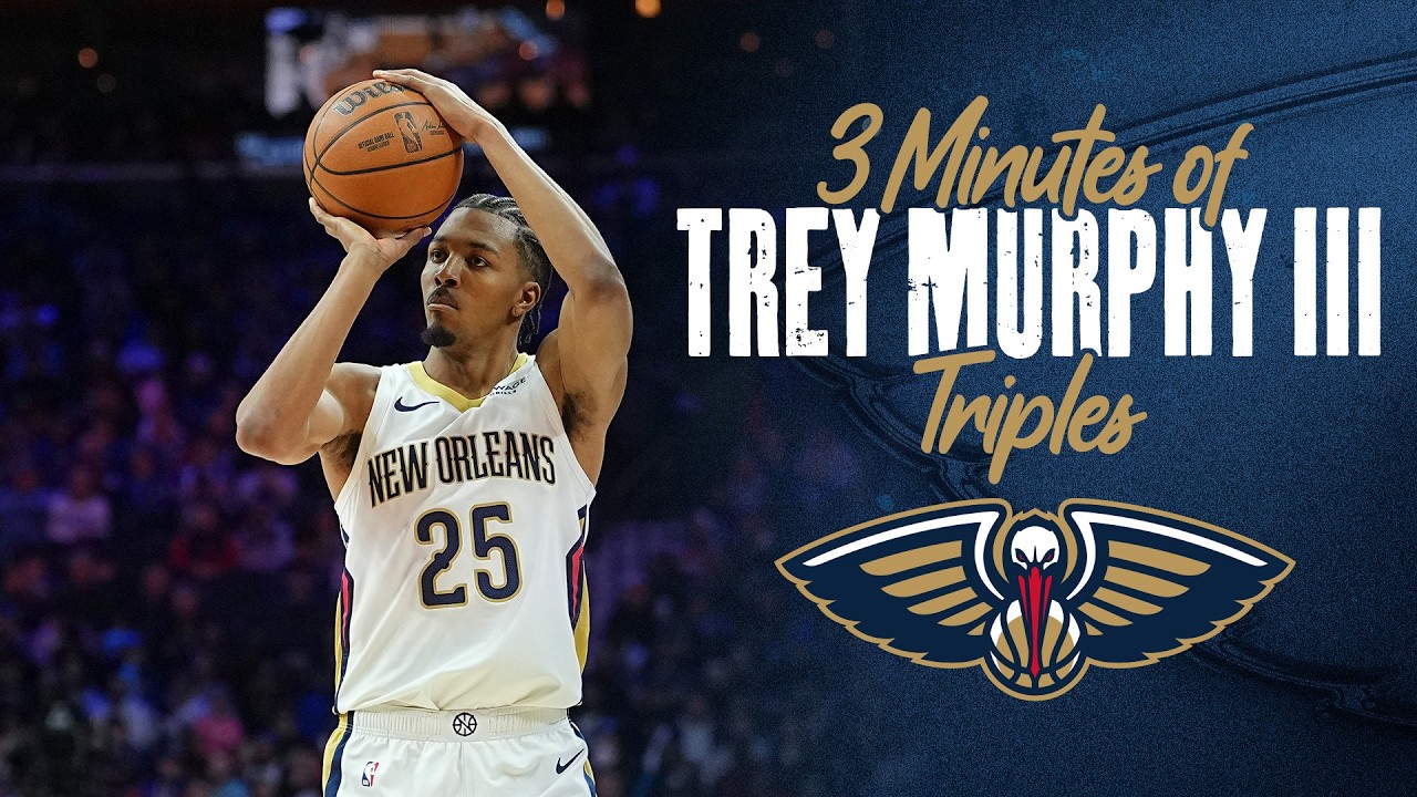 3 minutes of Trey Murphy III triples | Pelicans Highlights