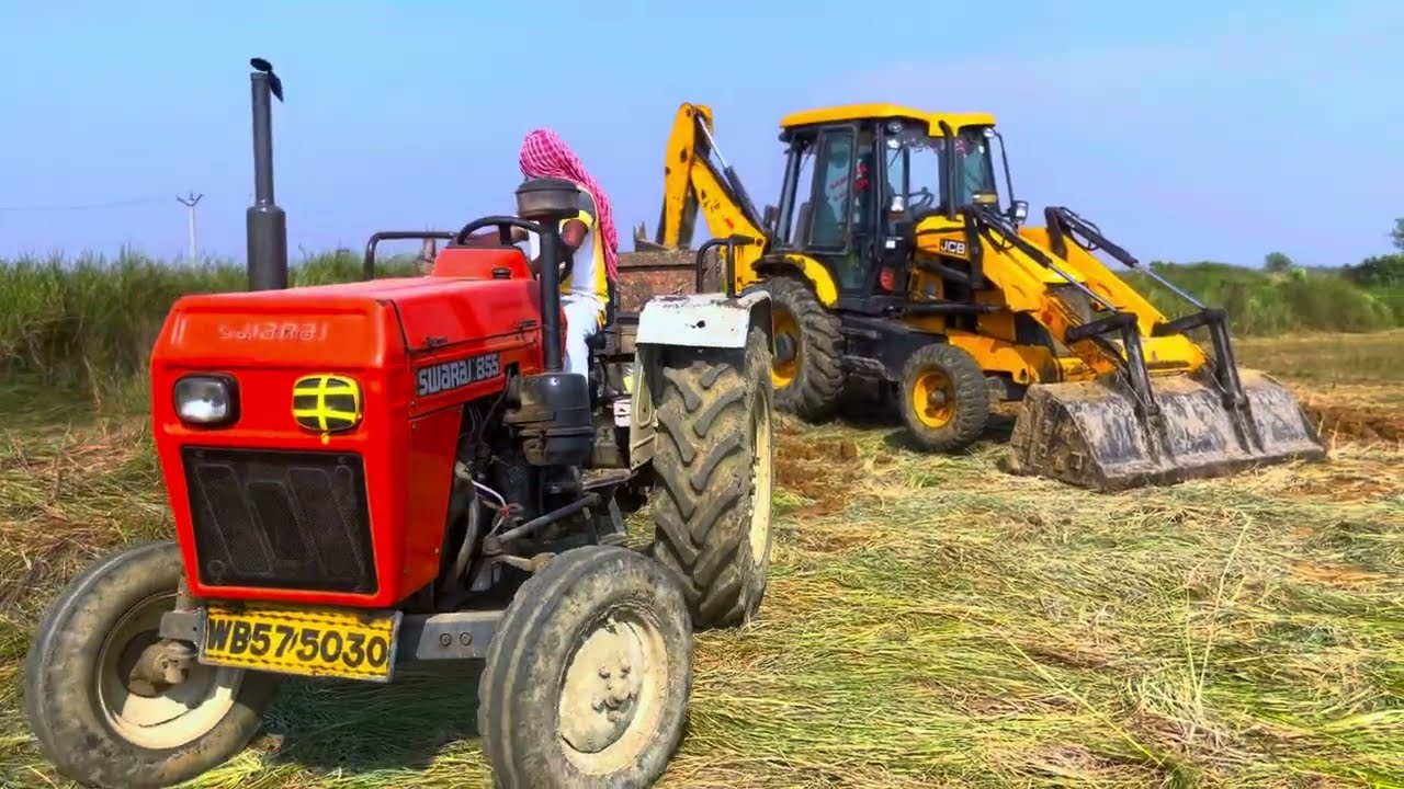 Swaraj744 , Swaraj855 , Eicher5600 Tractor Loading Full Video