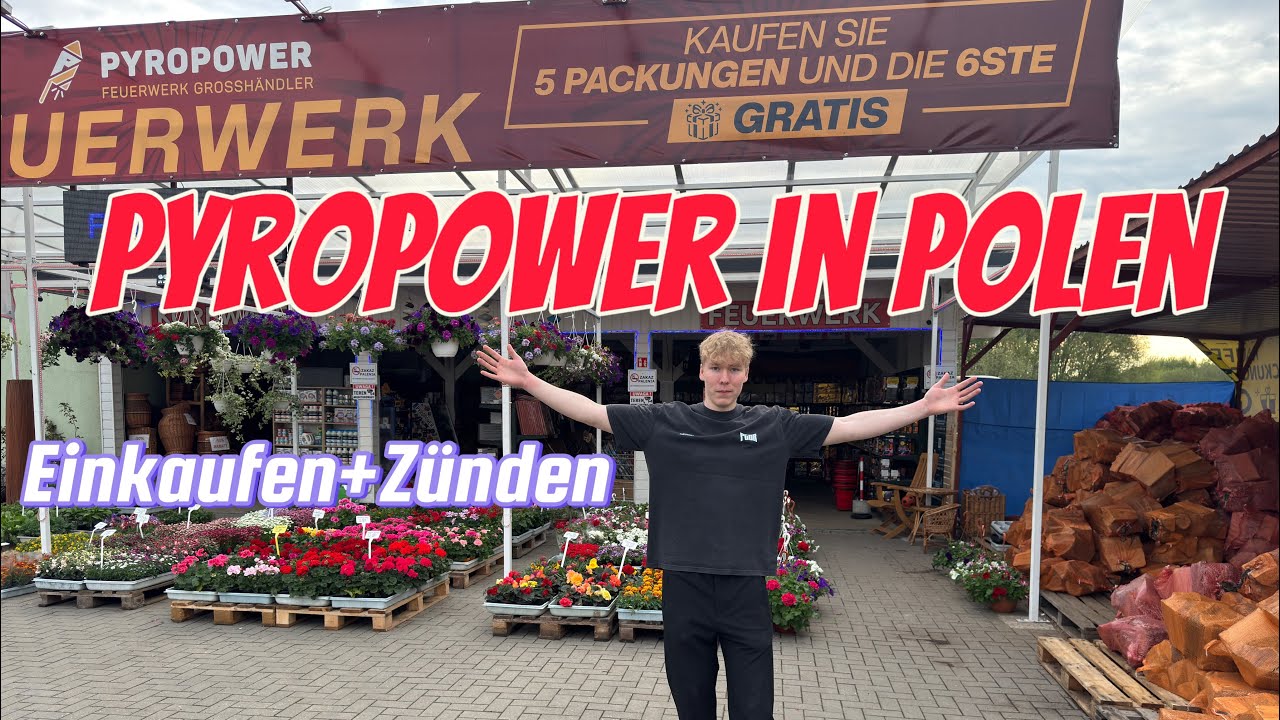 Pyropower in Polen Hohenwutzen 🧨 Einkaufen+ Zünden 2025/26 🔥🎆