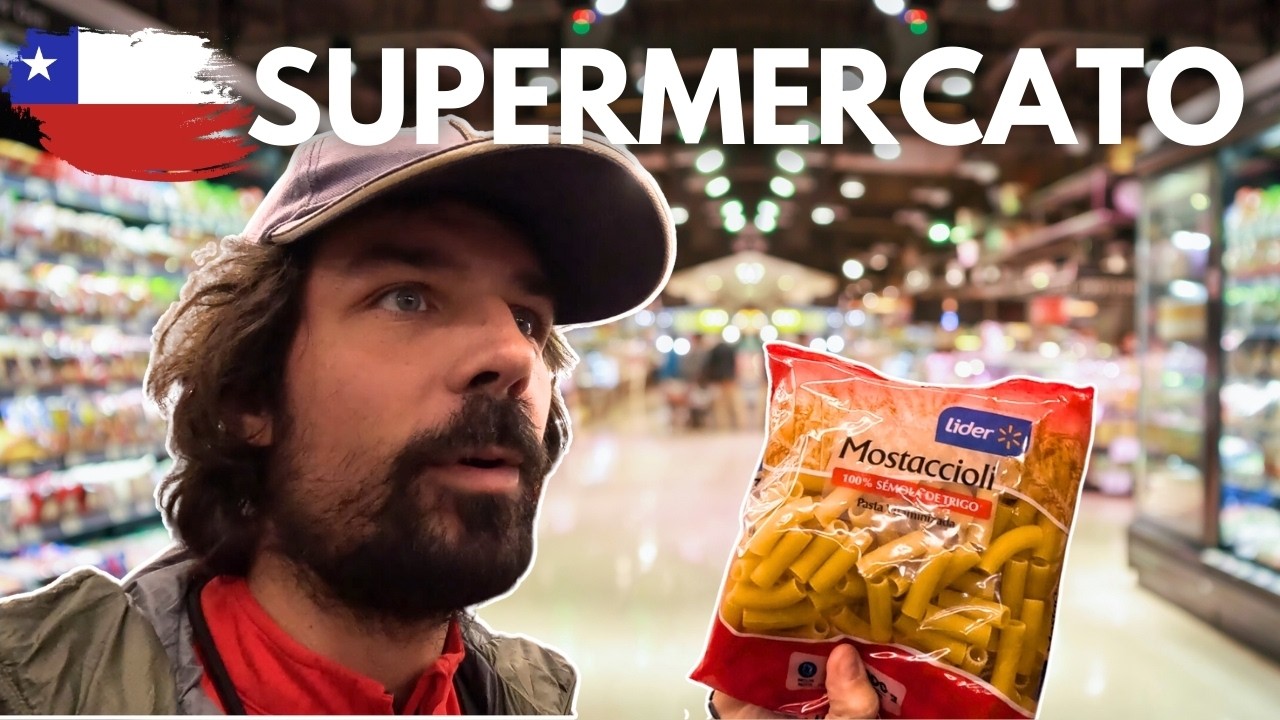 SUPERMERCATO in CILE 🇨🇱 Bibite fluo e formati GIGANTI!