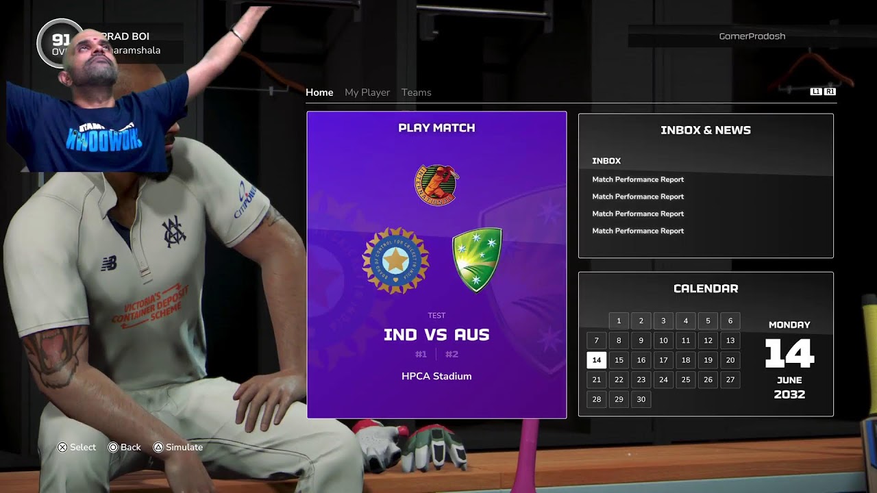 [PS5] Warwickshire T20 SLAM || English County Career || Cricket 26 ||