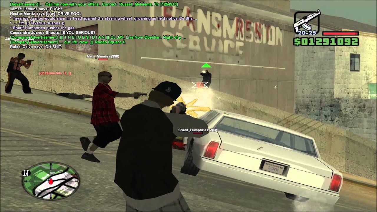 Evilside Pecadores XIV shootout - LSRP