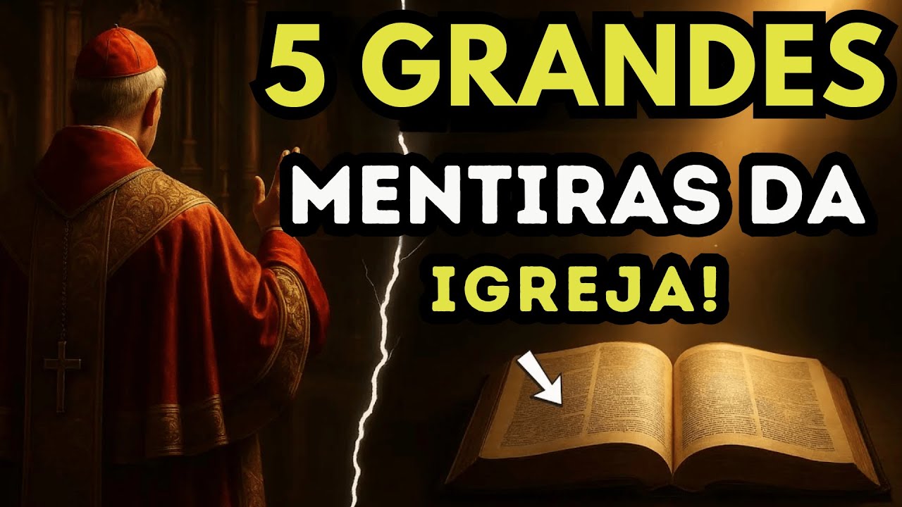 5 Equívocos Chocantes da Tradição Católica - Bíblia x Vaticano Eucaristia | Maria | Salvação