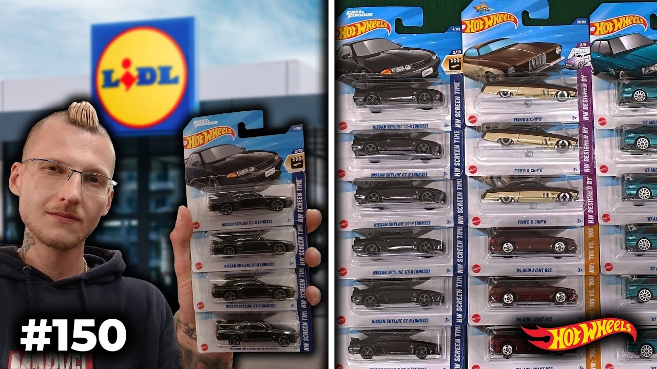 Komu Skyline'a? - LIDL | POLOWANIE HOT WHEELS #150