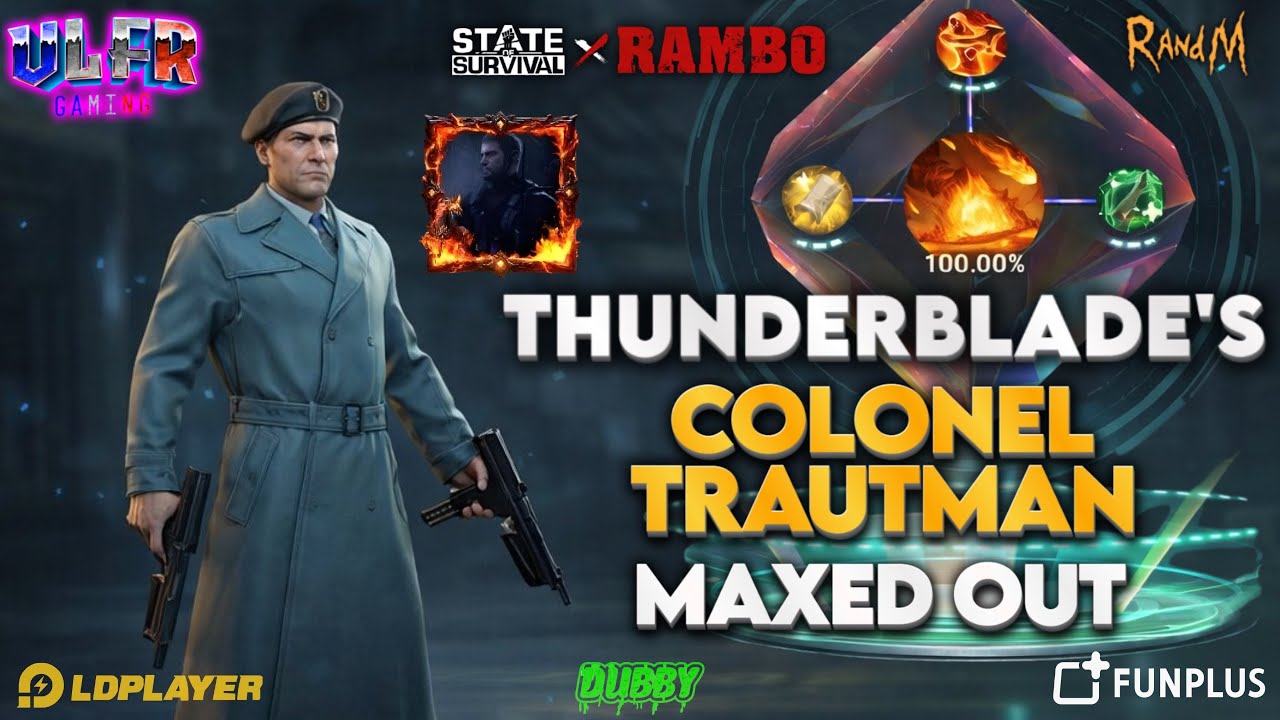 State Of Survival Fr: Le Colonel Trautman De Thunderblade