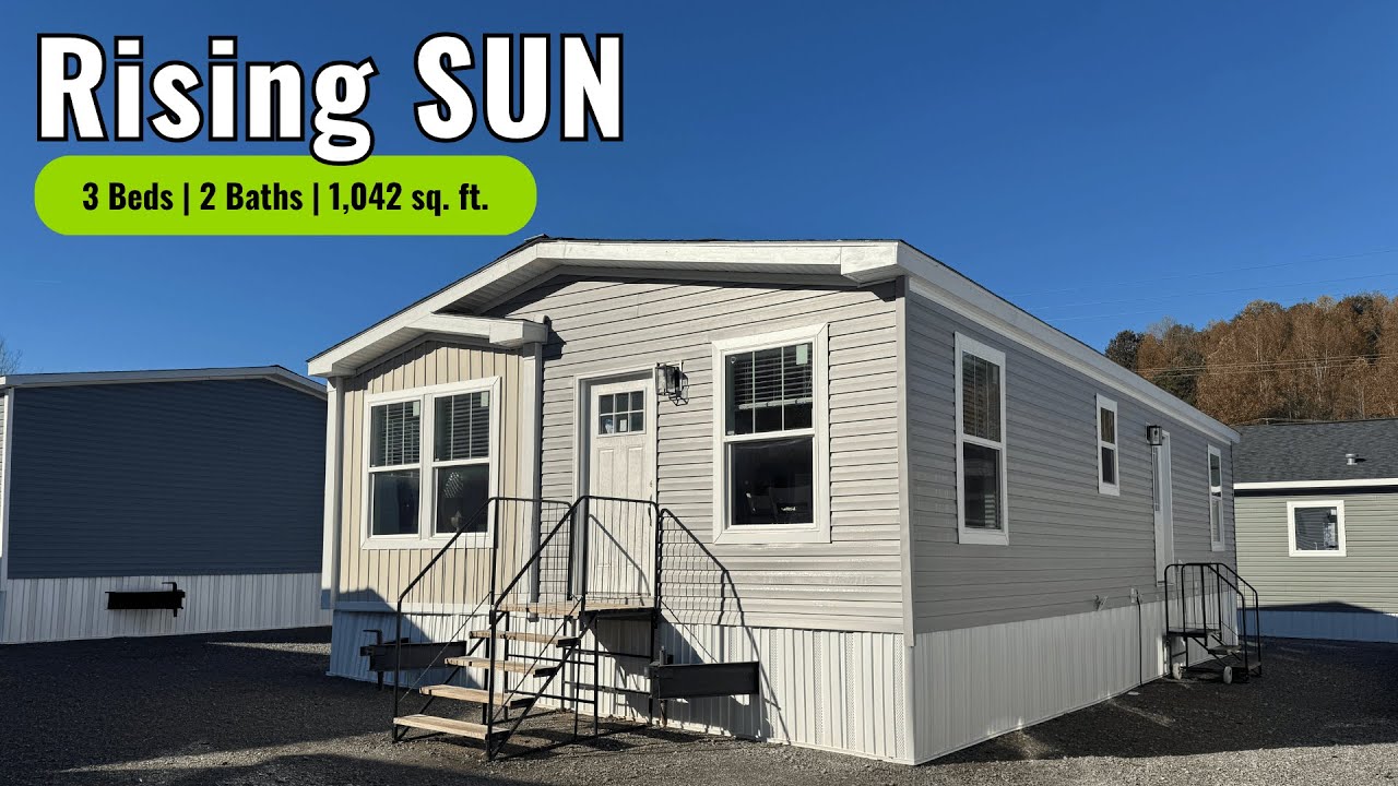 The Rising SUN Home Tour | 2 Bed 2 Bath | 1,042 Sq. Ft. | Clayton Homes of Hixson