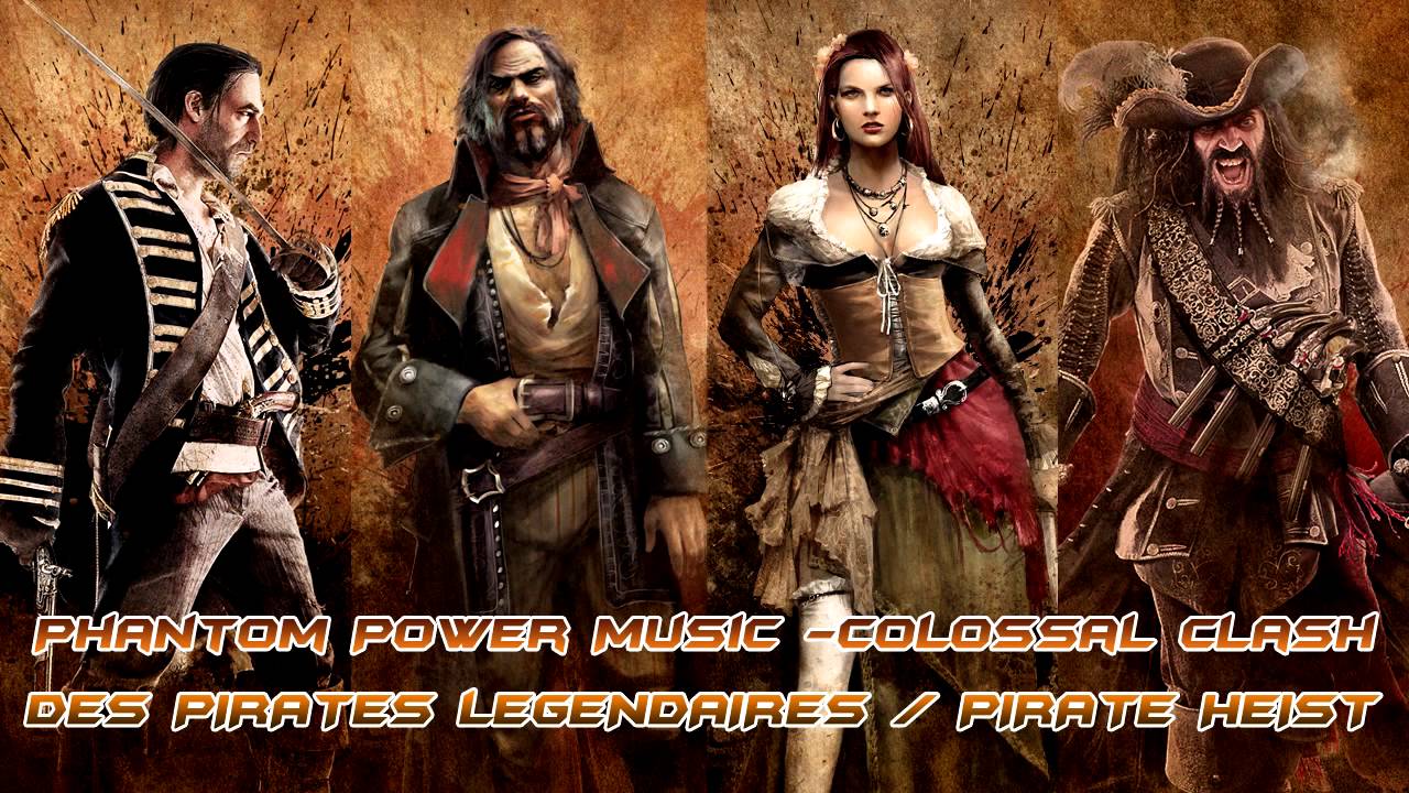 Phantom Power Music Colossal Clash - Assassin's Creed 4 Trailer Music : Pirate Heist