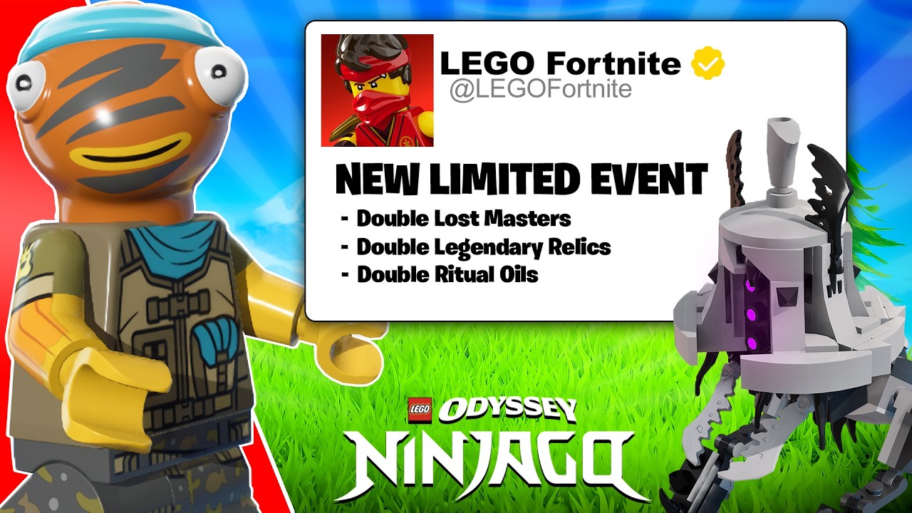 This LIMITED TIME EVENT is INSANE in NINJAGO x LEGO Fortnite Odyssey!