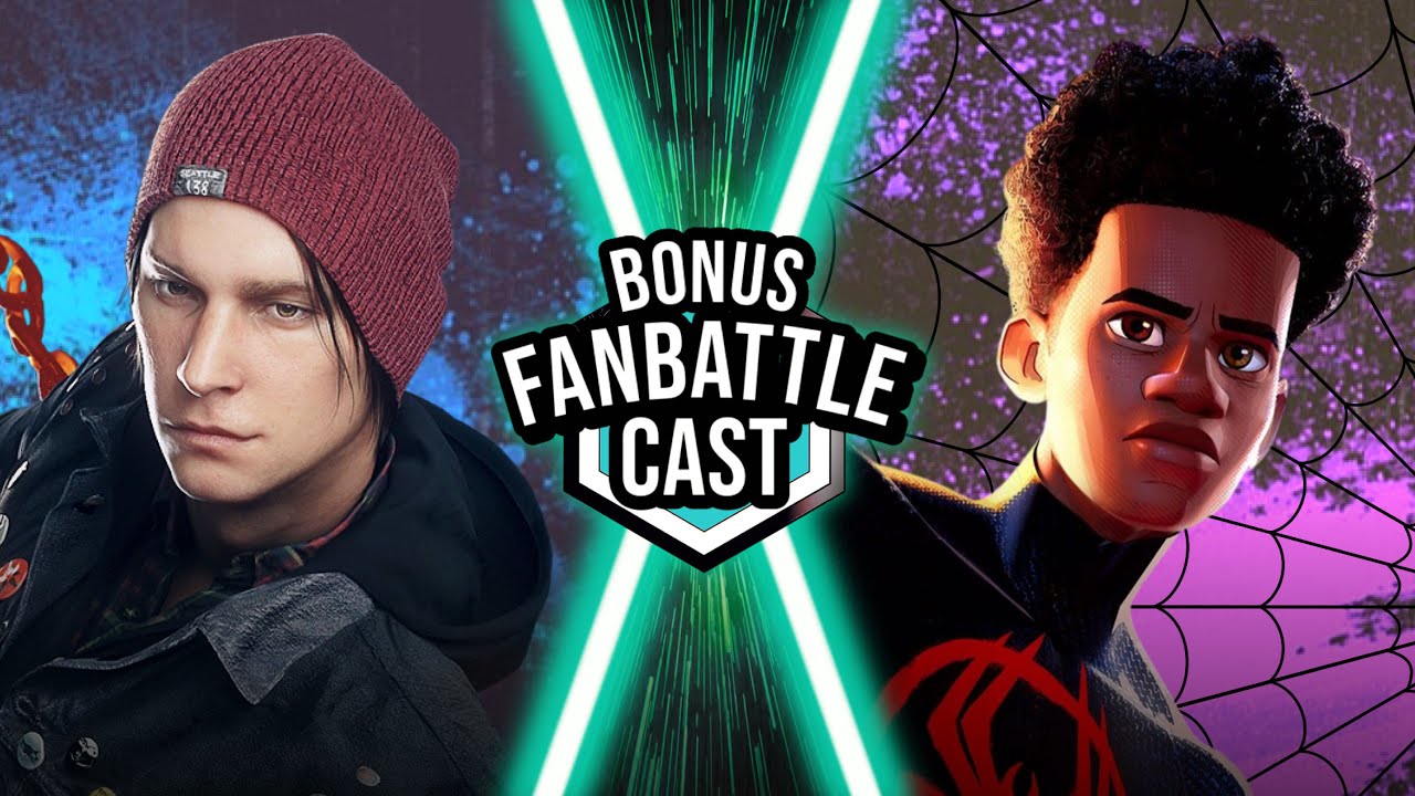 Delsin Rowe vs Miles Morales (InFamous vs Marvel) | FAN BATTLE CAST