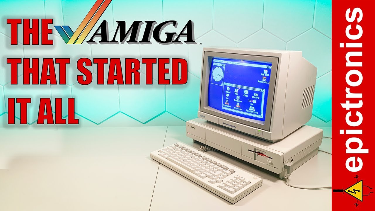 Early AMIGA A1000 Restoration. 40 years old!