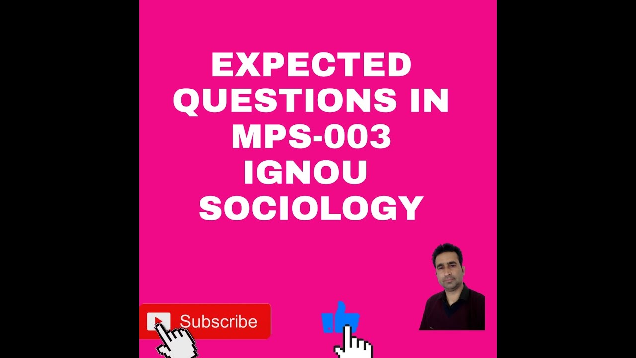 Guess paper in MPS-003(MSO) IGNOU