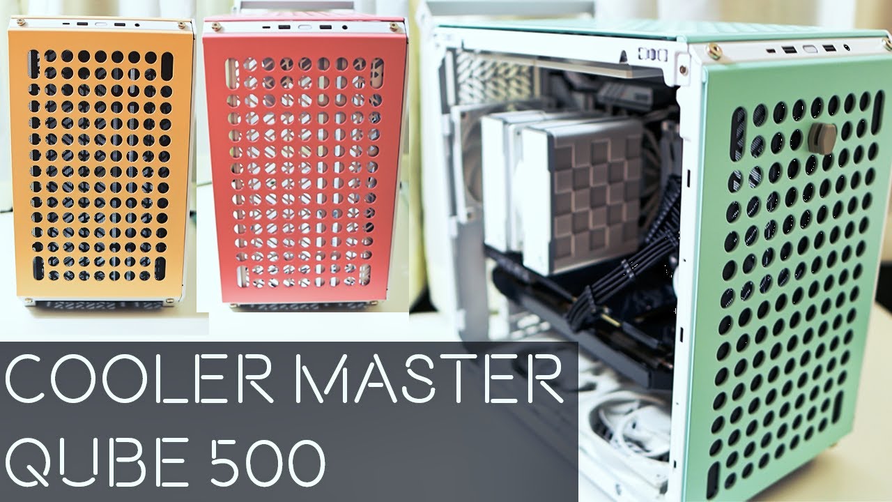 Moving my Gaming PC to the Cooler Master Qube 500 (Maracon Edition)