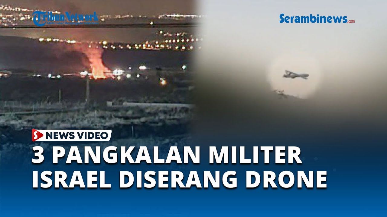 Pangkalan Militer Israel Dekat Tel Aviv dan Haifa Diserang Drone Hizbullah