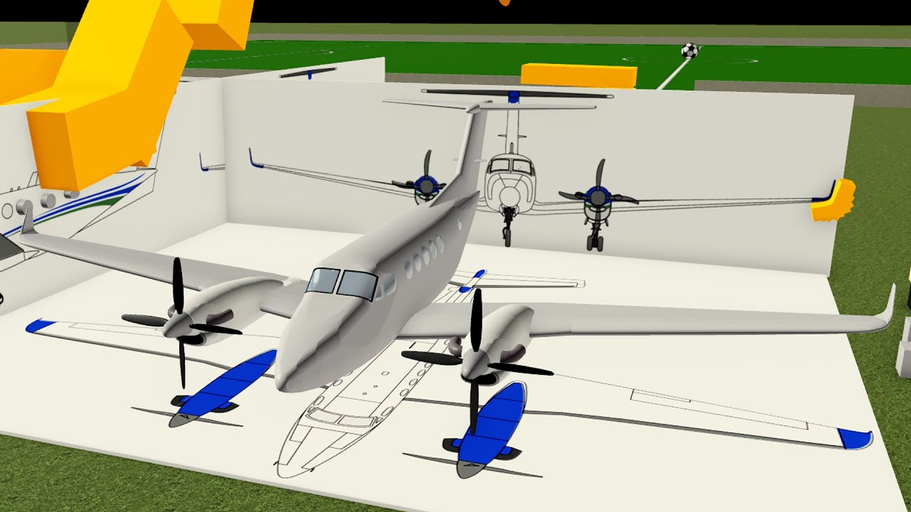 PTFS King Air 260 Build Part 2 - Tail, Wings, Engines