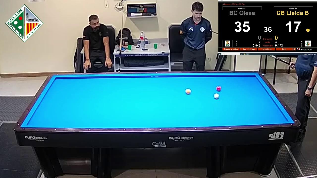 LLIGA CATALANA 3 BANDES - 1aDIV - TAULA 3