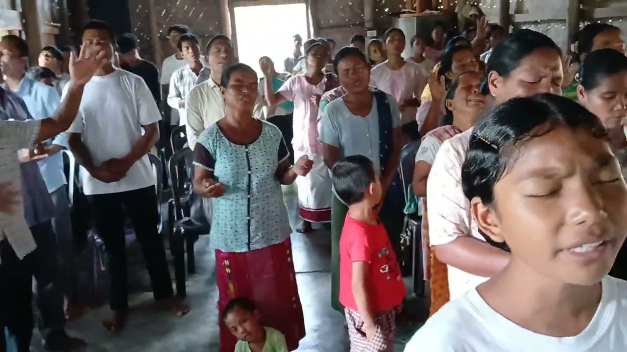 Worship song ||| Re.babo Gitel angona,okama Jisu nangko.M.J.Sangma Tv