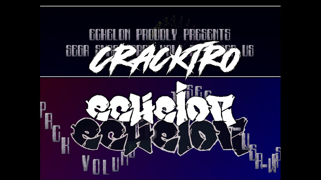 Echelon Cracktro - SEGA Smash Pack (2001) [Dreamcast, VGA]