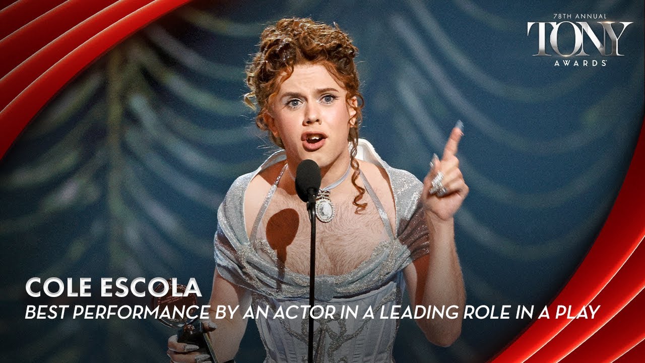 Cole Escola | 2025 Tony Awards Acceptance Speeches