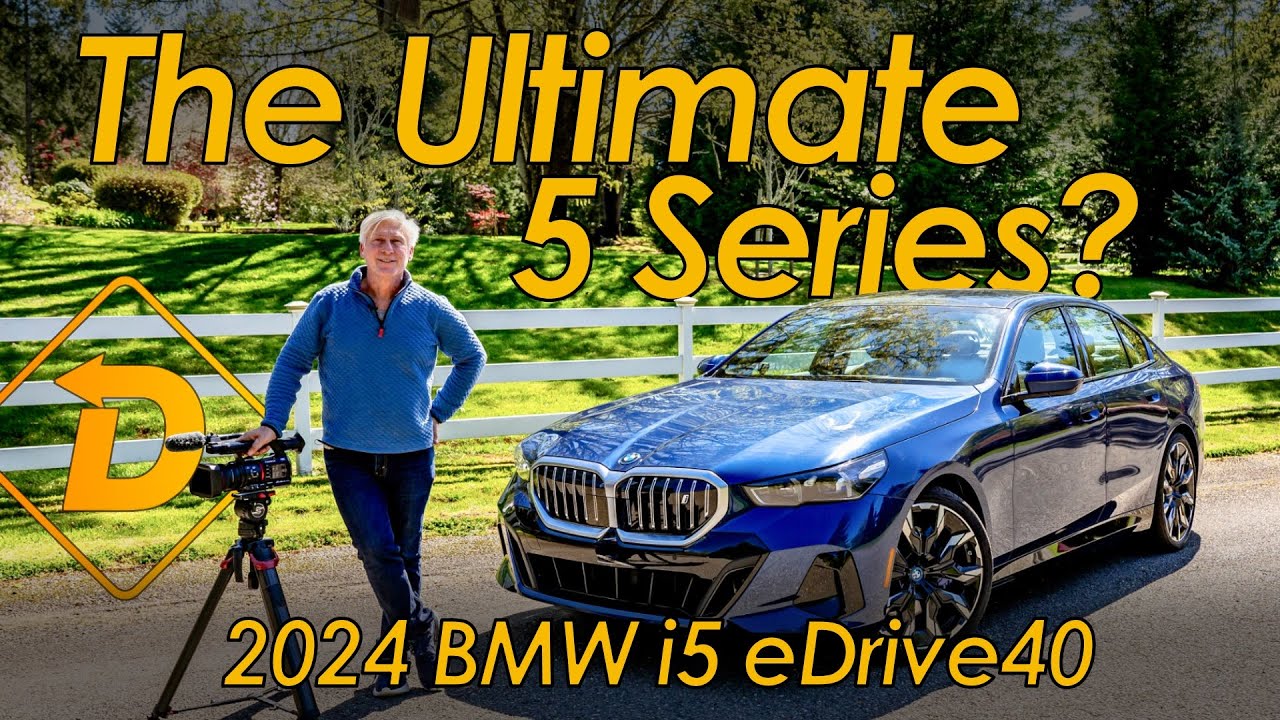 BMW i5 eDrive40 2024 года — это непревзойденная скрытность и совершенство #автомобили #электромобиль