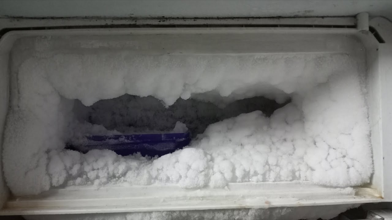 Freezer Frost Scrapping❄️💙 | Freezer Frost Asmr | Ice Asmr #freezerfrost #iceasmr #freezerice #ice