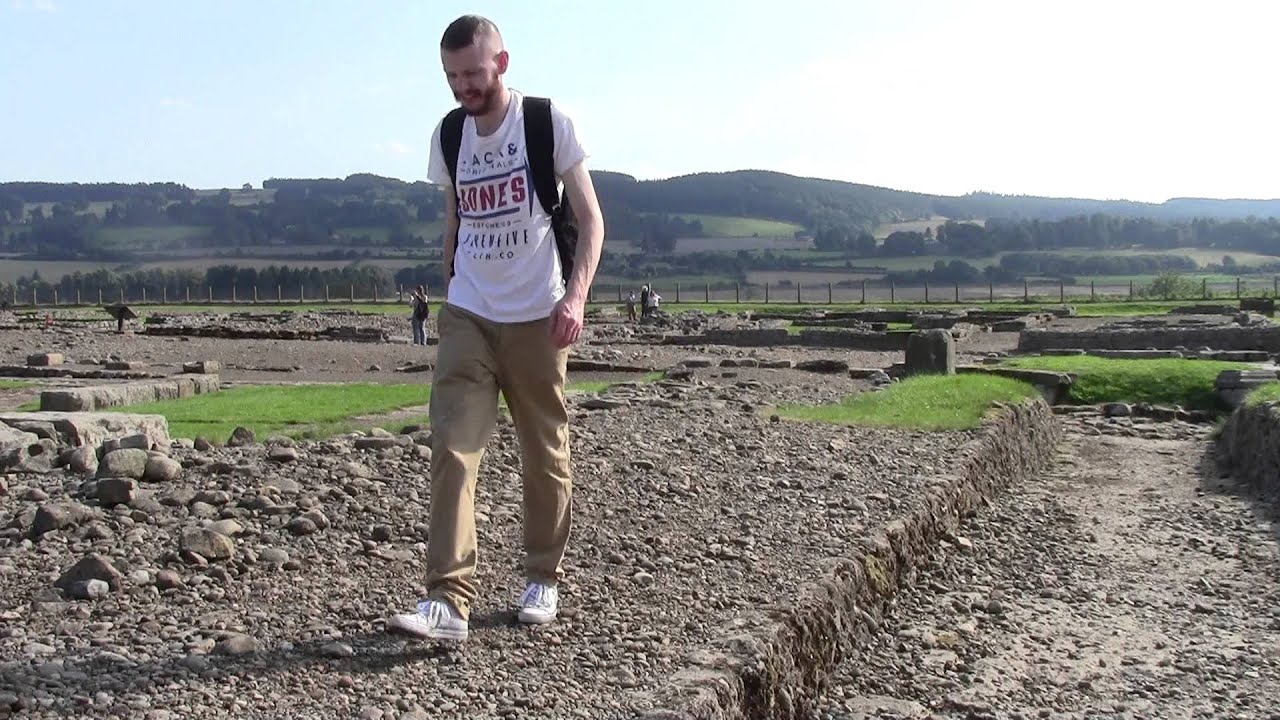 Corbridge Roman Town Hadrians Wall Travel Vlog