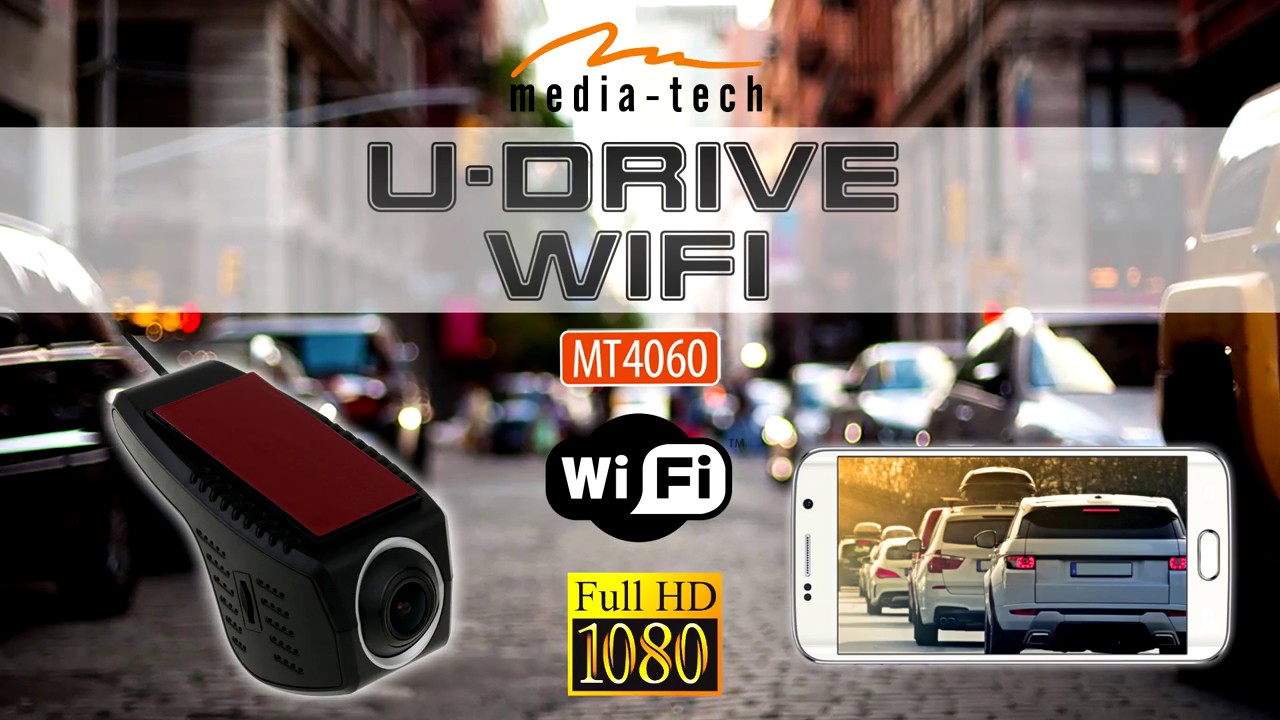 Kamera samochodowa Media-Tech U-Drive WIFI MT4060