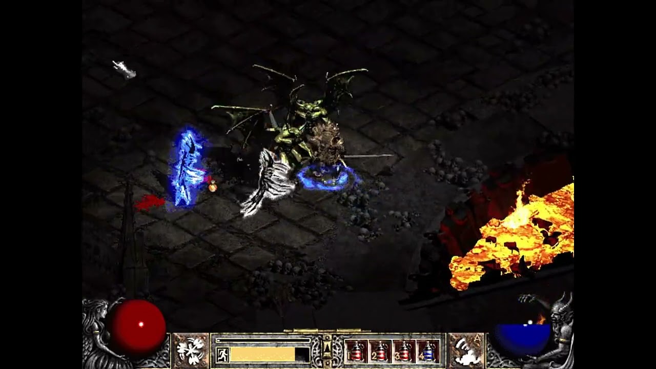 [Diablo II] 1.05b (Singling) - Hungry Totoro Eating Demons In p3 NM CS